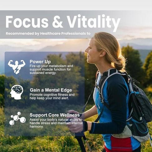 كبسولات الميثيلين الزرقاء - الميثيلين الأزرق من الدرجة الصيدلانية 15 ملجم، مع فيتامين C إستر، الصحة اليومية والدعم الخلوي، 60 كبسولة in Kuwait