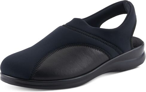 Flexus Spring Step Flexia Leather Clogs for Women - Slingback robing round toe slip -on shoes - Ladies Casual Platfor in Saudi Arabia