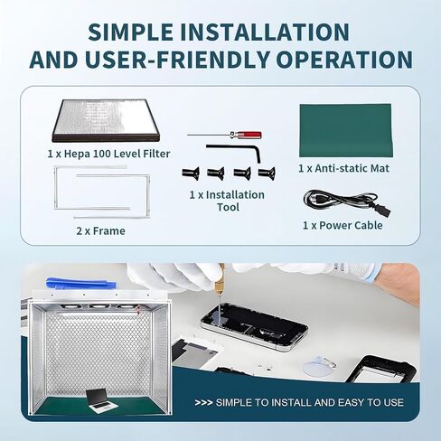 Laminar Flow Cabinet Vertical Laminar Flow Hood Air Flow Clean Bench,Dust Frees Work Station with Three Fans,Filter for Cleanliness Dust Free Work,for Laboratories and Workshops in Saudi Arabia