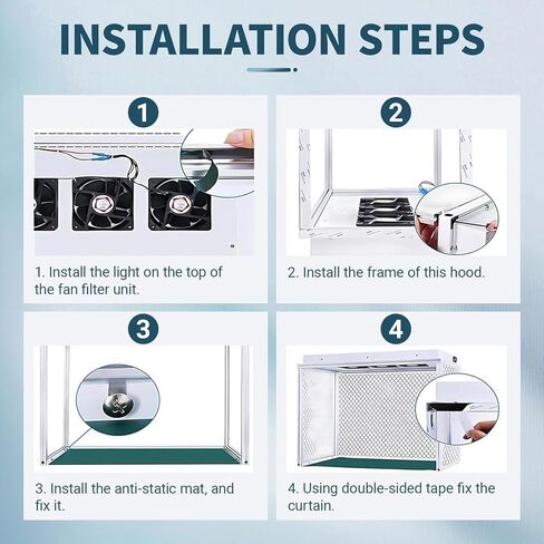 Laminar Flow Cabinet Vertical Laminar Flow Hood Air Flow Clean Bench,Dust Frees Work Station with Three Fans,Filter for Cleanliness Dust Free Work,for Laboratories and Workshops in Saudi Arabia