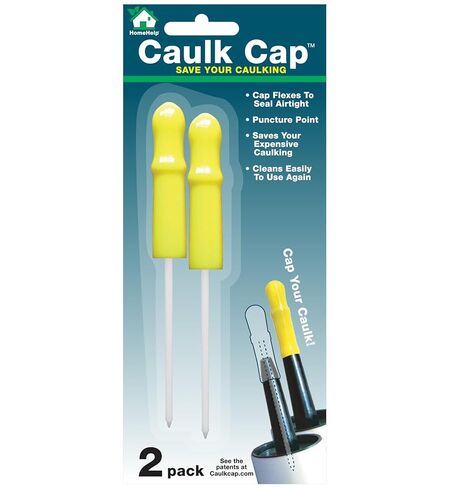 CCY Caulk Saver Series, Reusable Caulk Tube Sealers with Built-in Puncture Pin, 4 Pack in Kuwait