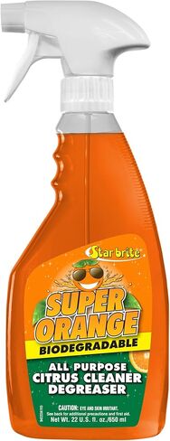 STAR BRITE Super Orange All-Purpose Citrus Cleaner Degreaser - Remove Dirt, Grime, Grease, Smudges, Oil & Gummy Residue - Biodegradable in Kuwait