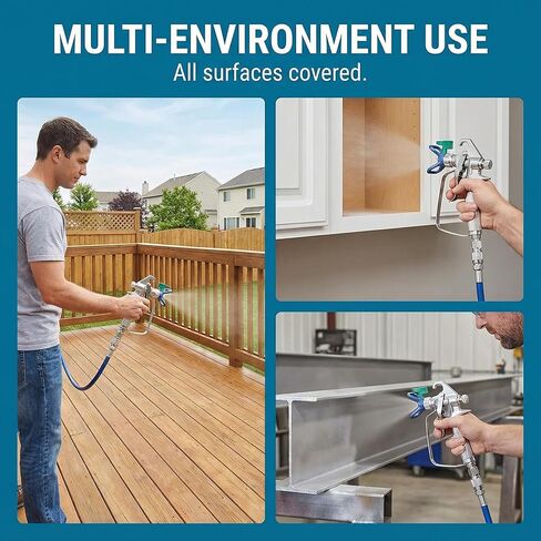 3000 PSI Magnum Straight Hose Swivel, 1/4" x 1/4", Replacement for Graco 244515, for Graco Magnum Paint Sprayers and Spray Gun, 360° Swivel Joint in Kuwait