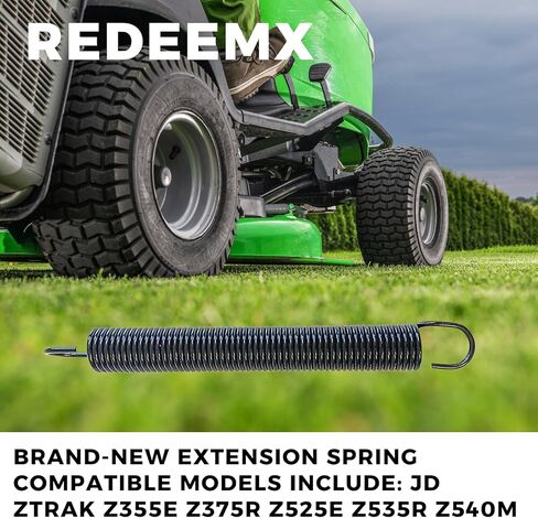 زنبرك تمديد متوافق مع John Deere GX25959 يناسب ZTrak Z355E Z375R Z525E Z535R Z540M استبدال زنبرك حزام محرك سطح السفينة in Kuwait