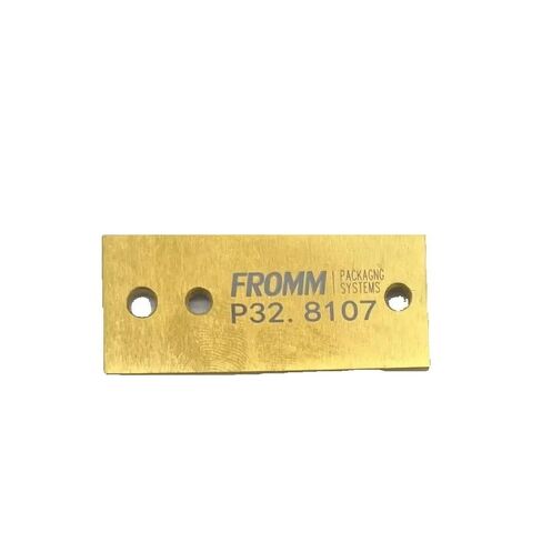 FROMM P328 P329 Welding Stop Gripper P32.8107 - Replacement Lower Welding Gripper & Anti-Slip Plate for P328S, P329S Battery Strapping Tools - Lower Sealing Jaw in Kuwait
