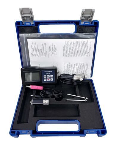 Vibration Analyzer Portable Vibration Tester with RS232 Measuring Range Acceleration 0.1~400m/s²Equivalent Park Velocity 0.01~400mm/s True RMS Displacement 0.001~4.0mm Equivalent Peak-Peak in Saudi Arabia