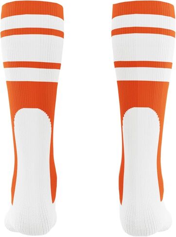 Boombah Home Run Striped Mock Stirrup Baseball Fastpitch Softball Socks Over the Calf Youth & Adult Sizes Team Colors in Kuwait