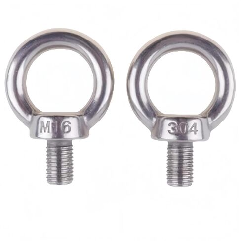 2 قطعة M16 ذكر الموضوع آلات الكتف رفع حلقة العين البراغي الفولاذ المقاوم للصدأ الموضوع آلات الكتف رفع مزورة العين البراغي in Kuwait