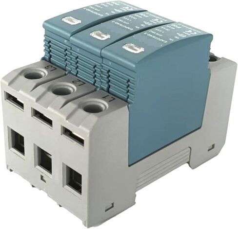 House Surge Protective Device, Whole Home Surge Protector, SPD Arrester 2P 4P AC 220V 230V 275V 35mm Din Rail 40kA(3P) in Saudi Arabia