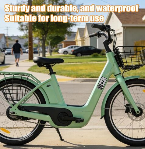 10 عبوات من ملصقات ebike من الفئة 2، ملصقات تعريف مقاومة للماء لإطار الدراجة الكهربائية والبطارية، ملصقات دراجة كهربائية للدراجات الكهربائية، ضرورية لتحديد هوية الدراجة الإلكترونية in Kuwait