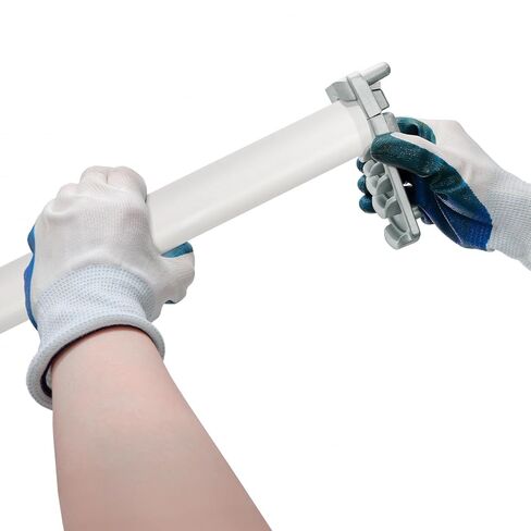 Elsjoy 6-in-1 PVC Pipe Deburring Tool, Suitable for 6 Pipe Sizes from 1-1/4 to 4-Inch, Professional PVC Chamfer Tool Pipe Reamer for Plastic Pipes in Saudi Arabia