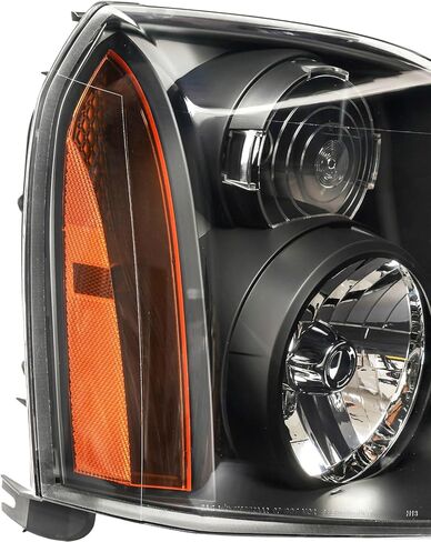 PHILTOP Headlight Assembly, Black Headlights Replacement Compatible with Ranger 2001-2011 Amber Reflector Clear Lens Color in Saudi Arabia