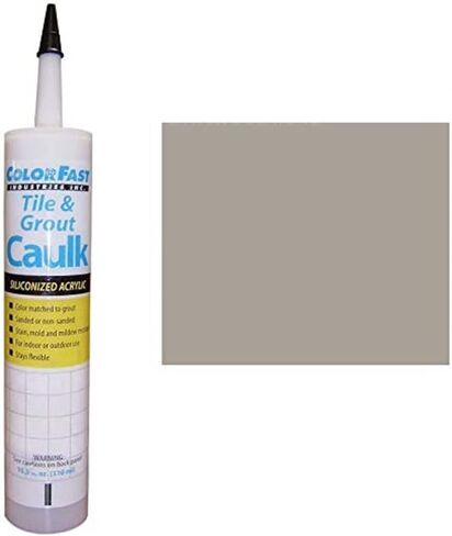 Color Fast Caulk Matched to Custom Building Products (Driftwood Sanded) in Saudi Arabia