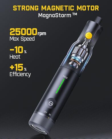 Fanttik F2 Pro Cordless Rotary Tool Kit 4V ، محرك مغناطيسي قوي ، محور Revostor ، 5 سرعة متغيرة ، 25000 دورة في الدقيقة ، 55 إكسسوارات ، للصنفرة ، التلميع ، الحفر ، نحت ، قطع DIY الحرف اليدوية in Kuwait