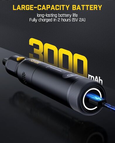 Fanttik F2 Pro Cordless Rotary Tool Kit 4V ، محرك مغناطيسي قوي ، محور Revostor ، 5 سرعة متغيرة ، 25000 دورة في الدقيقة ، 55 إكسسوارات ، للصنفرة ، التلميع ، الحفر ، نحت ، قطع DIY الحرف اليدوية in Kuwait