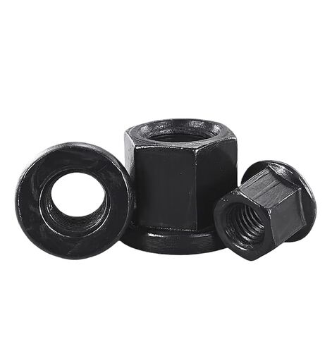 10.9 Grade Carbon Steel Heavy-Duty Hexagonal Flange Nut with Integrated Anti Loosening Washer, Used for Locking High-Pressure and Heavy-Duty Equipment M8-M36(M12 (3pc)) in Kuwait