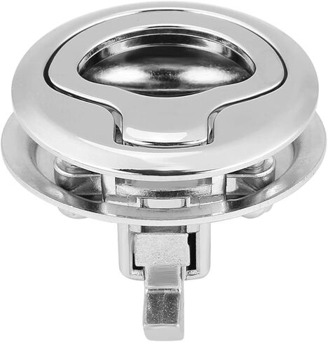 Haofy Marine Slam Latch 1.5 Inch Zinc Alloy with Mirror Polished Finish for Resistance Flush Pull for Boat Hatches, RV Cabinets, Watercraft Doors, Deck Storage, Yacht in Saudi Arabia