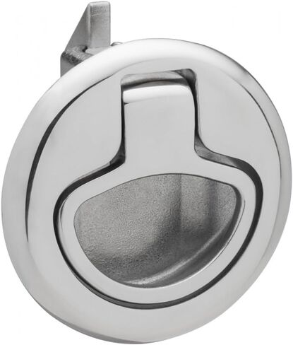 Whitecap 6135C 316 Slam Latch Stainless Steel Non-Locking Ring Pull, Stainless Steel in Saudi Arabia