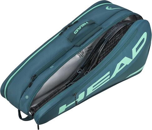 HEAD Tour Racquet Bag M (6R), Green in Saudi Arabia