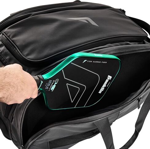 Franklin Sports Pro Series Bag II - Professional Pickleball Bag - Duffle/Backpack - Premium Storage - Charcoal in Saudi Arabia
