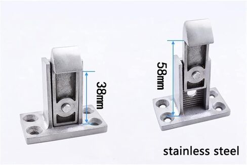 Cold Room Handle Latch,Safety Handle Walk-in Cooler Door Handle,Oven Door Handle,Door Lock Handle Flat Door Cold Storage Door Buckle Lock Oven Accessories Door Lock (Stainless Steel) in Saudi Arabia