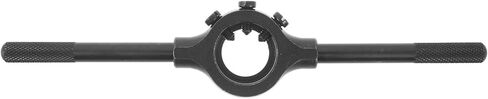 Garneck Adjustable Die Stock Handle Wrench with Removable Handle Heavy Duty Steel Round Die Holder for Thread Tap Ergonomic Grip for Mechanics and DIY Repair Workshop in Saudi Arabia