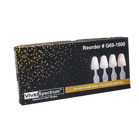 Shade Guide Porcelain Dental Dentist Materials 18 Colors Shade Guide Teeth, Dental Care and Teeth whitening - Spectrum in Saudi Arabia