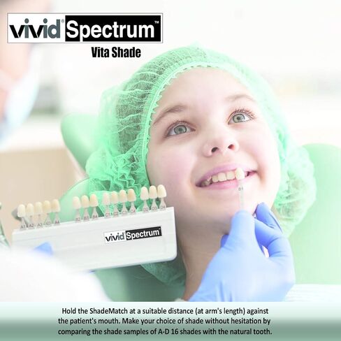 Shade Guide Porcelain Dental Dentist Materials 18 Colors Shade Guide Teeth, Dental Care and Teeth whitening - Spectrum in Saudi Arabia