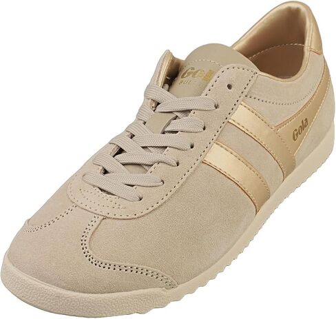 Gola Women's Bullet Pearl Sneaker ، Bone ، 8.5 in Saudi Arabia