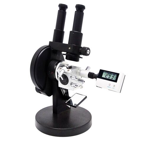Abbe Refractometer Binocular Refractometer Binocular Abbe Refractometer with 1.3000-1.7000nD 0-95% Brix Accuracy ±0.0003 Measurement of Refractive Index nD Digital Display of Temperature in Saudi Arabia