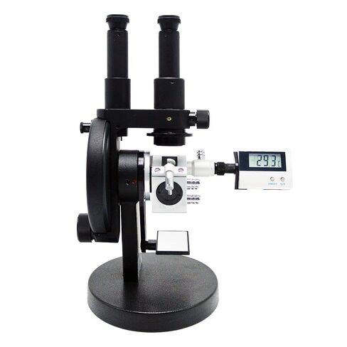 Abbe Refractometer Binocular Refractometer Binocular Abbe Refractometer with 1.3000-1.7000nD 0-95% Brix Accuracy ±0.0003 Measurement of Refractive Index nD Digital Display of Temperature in Saudi Arabia