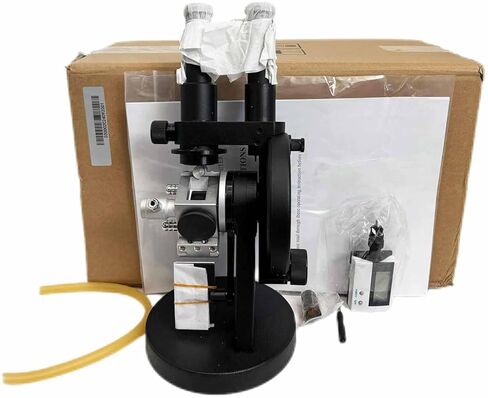 Abbe Refractometer Binocular Refractometer Binocular Abbe Refractometer with 1.3000-1.7000nD 0-95% Brix Accuracy ±0.0003 Measurement of Refractive Index nD Digital Display of Temperature in Saudi Arabia