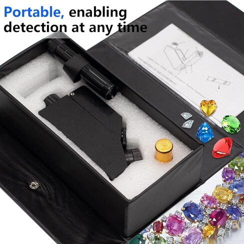 مقياس انكسار الأحجار الكريمة، جهاز اختبار الأحجار الكريمة لجميع الأحجار، أجهزة قياس انكسار مختبر الأحجار الكريمة الماسية للمجوهرات الذهبية والفضية، يقيس مؤشر الانكسار 1.30-1.81 in Kuwait