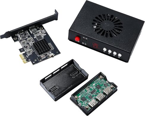 Value - for - Money DMA Package: Includes FPGA 75T DMA Card with Basic Gaming Firmware, 2K 144Hz DisplayPort DMA Fuser, and MAKCM V2 ESP32 Dev Board with Mouse Simulation Function in Kuwait