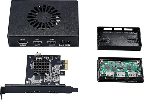 Value - for - Money DMA Package: Includes FPGA 75T DMA Card with Basic Gaming Firmware, 2K 144Hz DisplayPort DMA Fuser, and MAKCM V2 ESP32 Dev Board with Mouse Simulation Function in Kuwait
