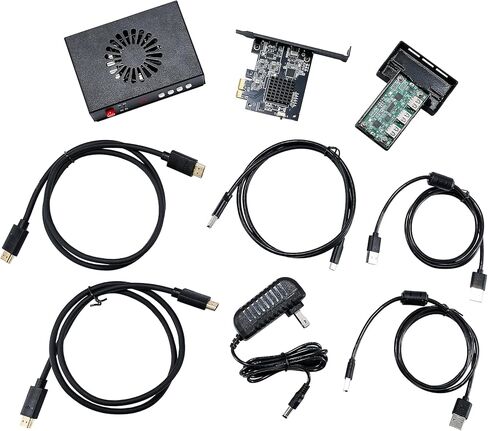 Value - for - Money DMA Package: Includes FPGA 75T DMA Card with Basic Gaming Firmware, 2K 144Hz DisplayPort DMA Fuser, and MAKCM V2 ESP32 Dev Board with Mouse Simulation Function in Kuwait