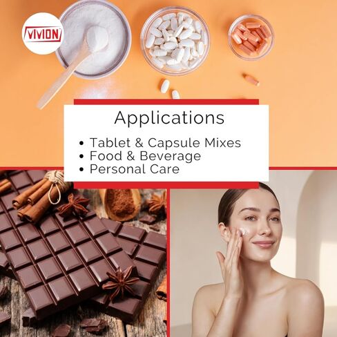 مسحوق ليسيثين الصويا آمن غذائيًا منزوع الزيوت - 1 كجم (2.2 رطل) - مكون مستحلب ومثبت in Kuwait