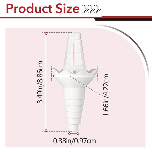 2 Pcs Universal Bottle Emptying Kit for Effortless Liquid Transfer - Use for Shampoo, Lotion, Dish Soap & More in Kitchen & Bathroom in Kuwait