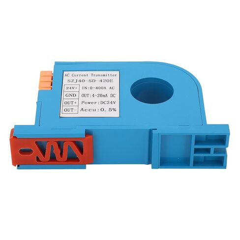 Garosa AC Current Transmitter, PC Material, 0-400A Input, 4-20mA Output, Ideal for PLC Control Systems in Saudi Arabia