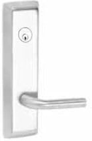 Corbin Russwin R957 Nightlatch Function Exit Device Trim. Right Hand Reverse. 630 Satin Stainless Steel (US32D) in Saudi Arabia