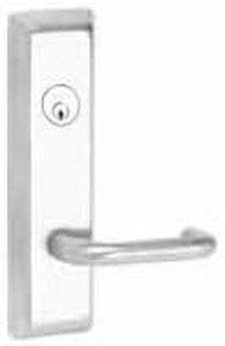 Corbin Russwin L957 Nightlatch Function Exit Device Trim. Right Hand Reverse. 630 Satin Stainless Steel (US32D) in Saudi Arabia