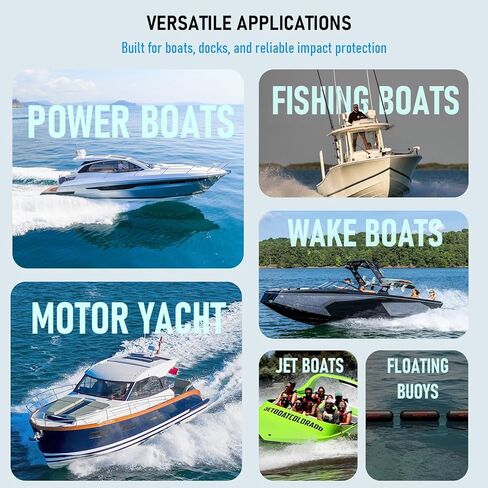 Buffalo Gear Boat Fenders Boat Bumpers for Docking Inflatable Boat Buoys Bumpers with Air Pump in Kuwait