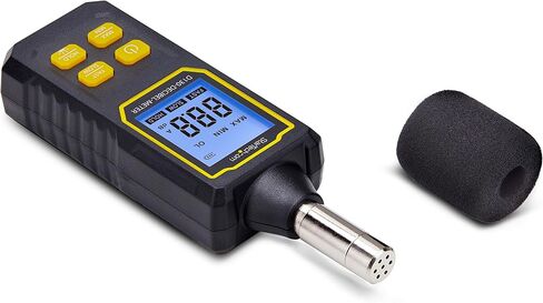 StarTech.com Handheld Digital Sound Meter w/Large LCD, Noise/Decibel Level Reader for Server Rooms/Offices, Audio Monitor in Saudi Arabia