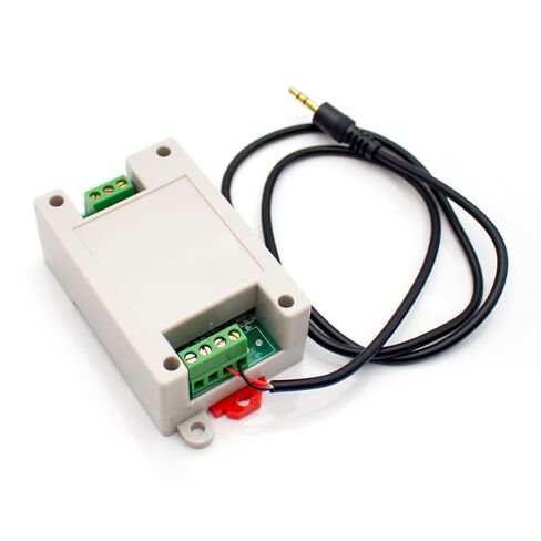 Detect Sound Sensor, Audio/Headphone Input Control Relay Switch Module 5/12/24V with Shell (DC 12V) in Saudi Arabia