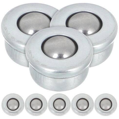 UPKOCH 8pcs Carbon Steel Ball Casters Bearing Wheels Swivel Roller Ball Bearings for Industrial Material Handling, Transmission, and Furniture Casters Replacement in Saudi Arabia