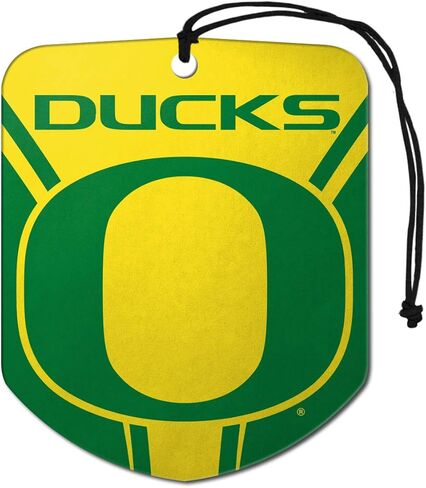 FANMATS University of Oregon Air Freshener 2-pk 2.75" x 3.5" -"O Logo & Wordmark2 in Saudi Arabia