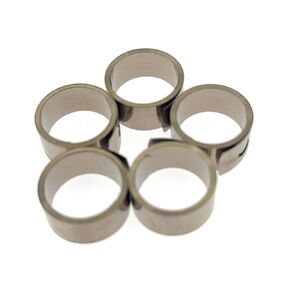 SUS301 زنبرك ثابت القوة، حمل 0.71 رطل، المعرف 0.67 بوصة، OD 0.80 بوصة، سمك المادة 0.0059 بوصة، عرض المادة 0.38 بوصة، الطول الممتد 18 بوصة، الطول الإجمالي 23 بوصة، عبوة من 5 قطع in Kuwait