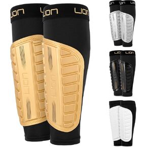 Soccer Shin Guards for Kids & Adults – Flexible Sleeve Style Shin Pads with Lightweight Protection – Youth & Adult Soccer Protective Gear for Boys, Girls, Men & Women in Kuwait