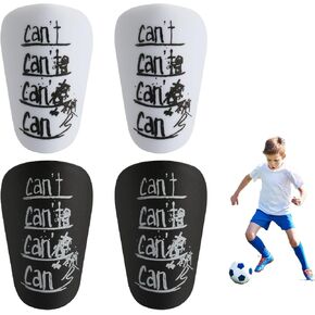 2 Pair Mini Shin Guards Soccer, Lightweight Small Shin Pads, for Toddler Kids Youth & Adults, Mini Shinguards for Indoor Outdoor Football Soccer Training Protective Equipment in Kuwait