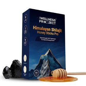 The Wellness Project Himalayan Shilajit Honey Sticks Pro with Saffron, Forest Honey & Fenugreek extract | Fulvic Acid & Trace Minerals | Natural Energy & Focus | No Sugary Aftertaste | Pack of 30 in Saudi Arabia